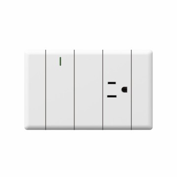 T10 1 gang American 3 pin socket (1/3)