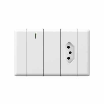 T10 1 gang Brazilian socket (1/3)