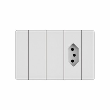 T22  1 gang Brazilian socket (1/3)