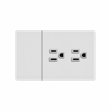 T22 1 gang  American 6 pin socket (3/3)