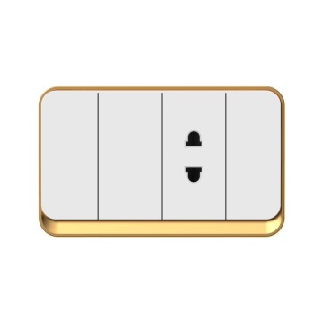 X7 series 1Gang1Way Switch With 2P Socket/1Gang2Way Switch With 2P Socket