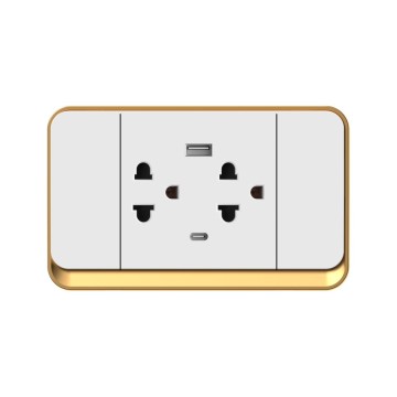 X7 series Thai 6 pin Socket With USB+Type C