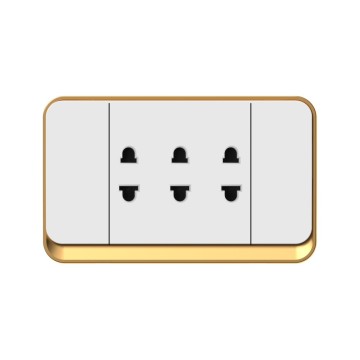 X7 series 6 Pin Flat socket