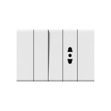 X1 1 gang  2P socket+E (1/3)