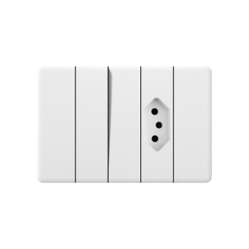 X2 1 gang Brazilian socket (1/3)
