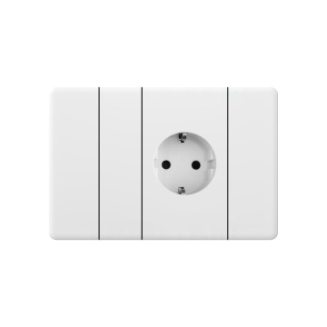 X2 1 gang European socket(2/3)