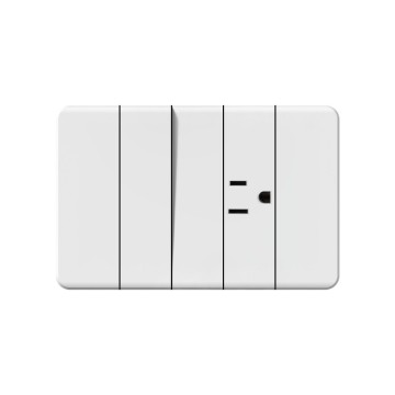 X3 1 gang American 3 pin socket (1/3)
