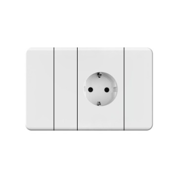 X3 1 gang European socket (2/3)