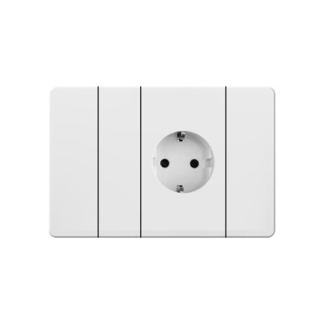 X5 1 gang European socket(2/3)