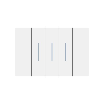 X8 series 3Gang1Way Switch/3Gang2Way Switch