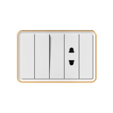 X9 1 gang 2P socket (1/3)