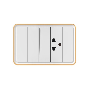 X9 1 gang Thai 3 pin socket (1/3)