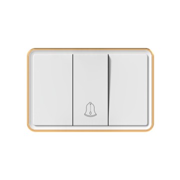 X9  1gang1 way door bell (1/3)