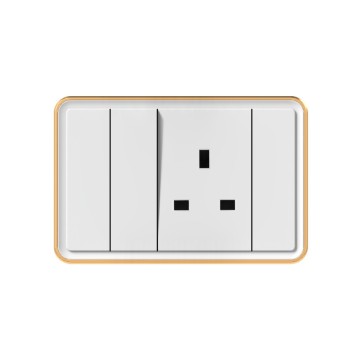 X9 1gang British socket (2/3)