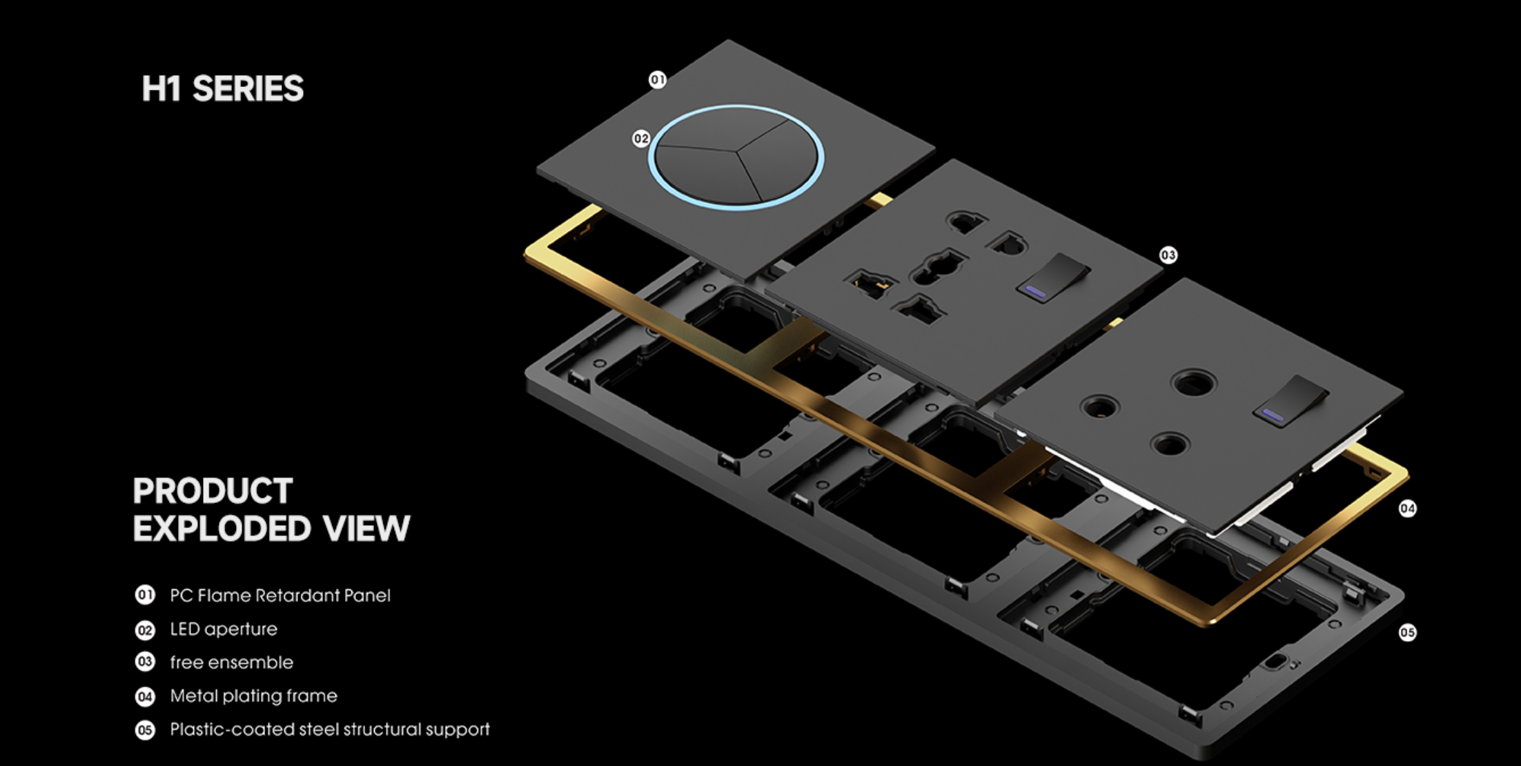 Hotel SASO Switch Socket