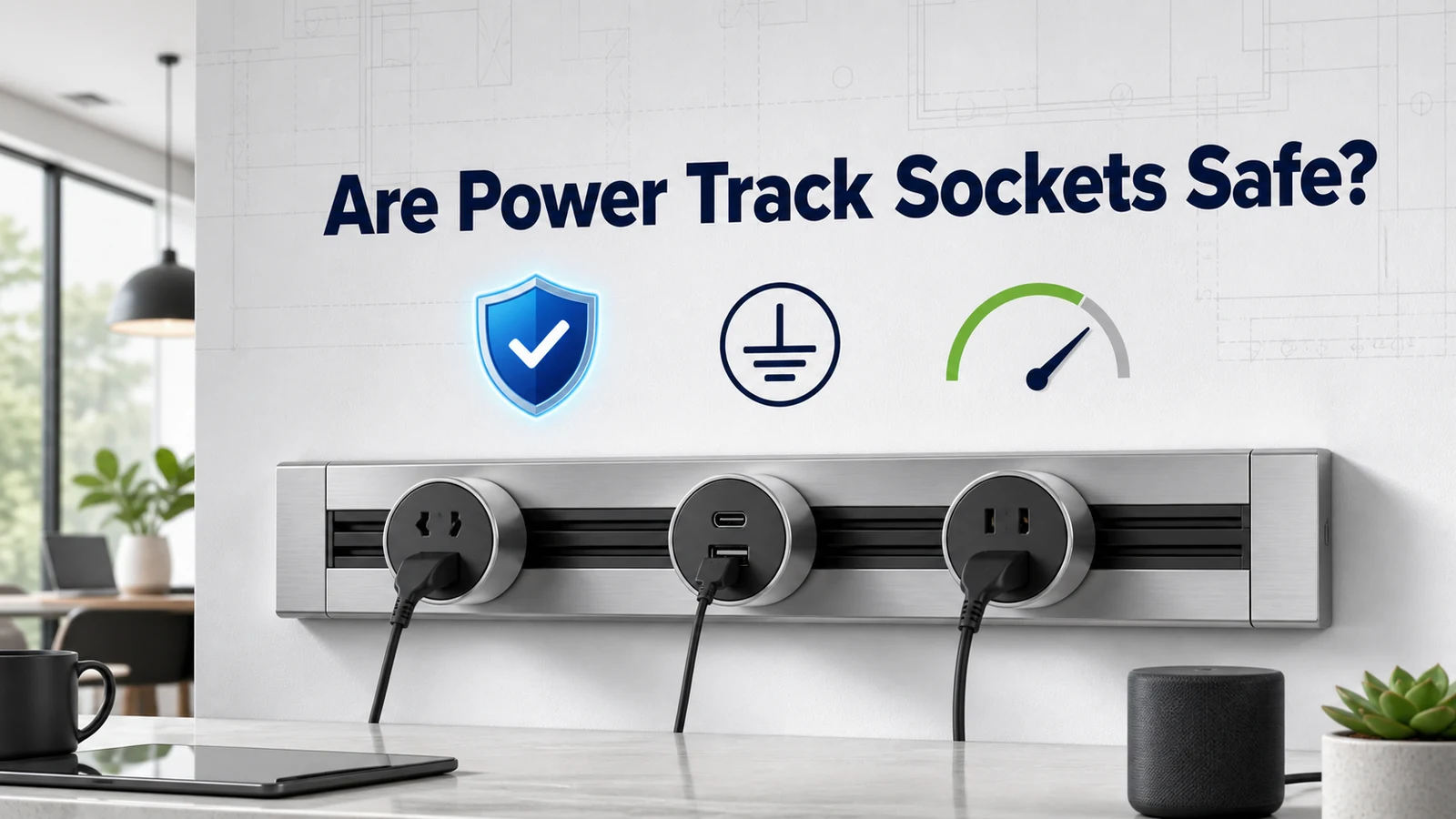 Power Track Sockets: Are They Safe? Ratings, Grounding, and Load Limits