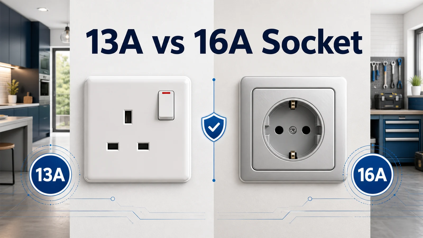 13A vs 16A Socket: Key Differences, Applications and Safety