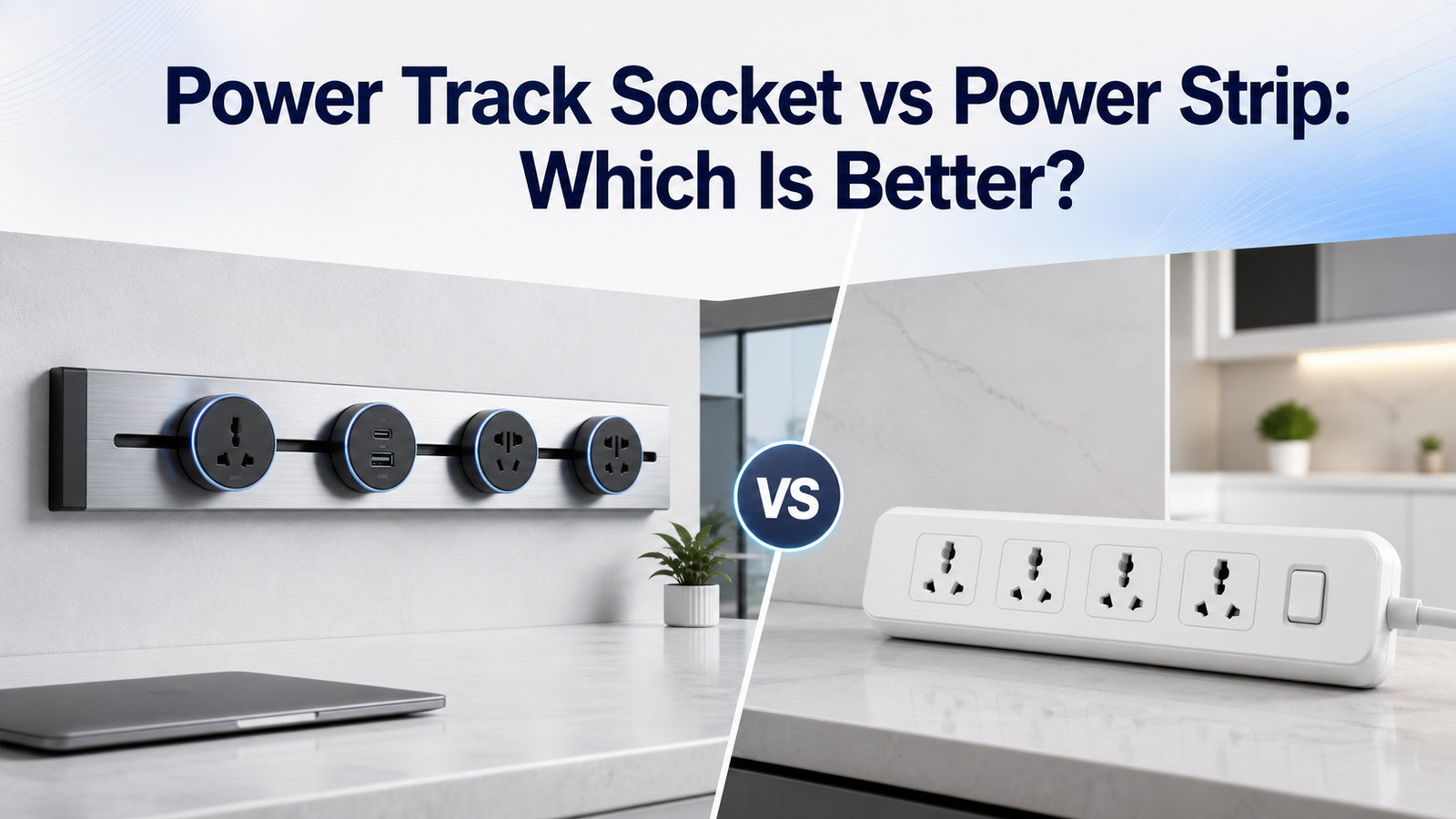 Power Track Socket vs Power Strip: Which Is Better?