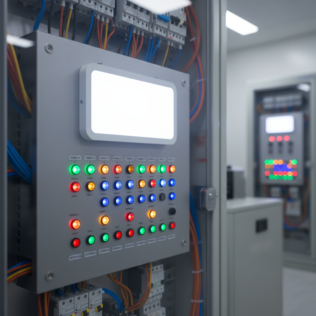 Panel Light For Power Distribution