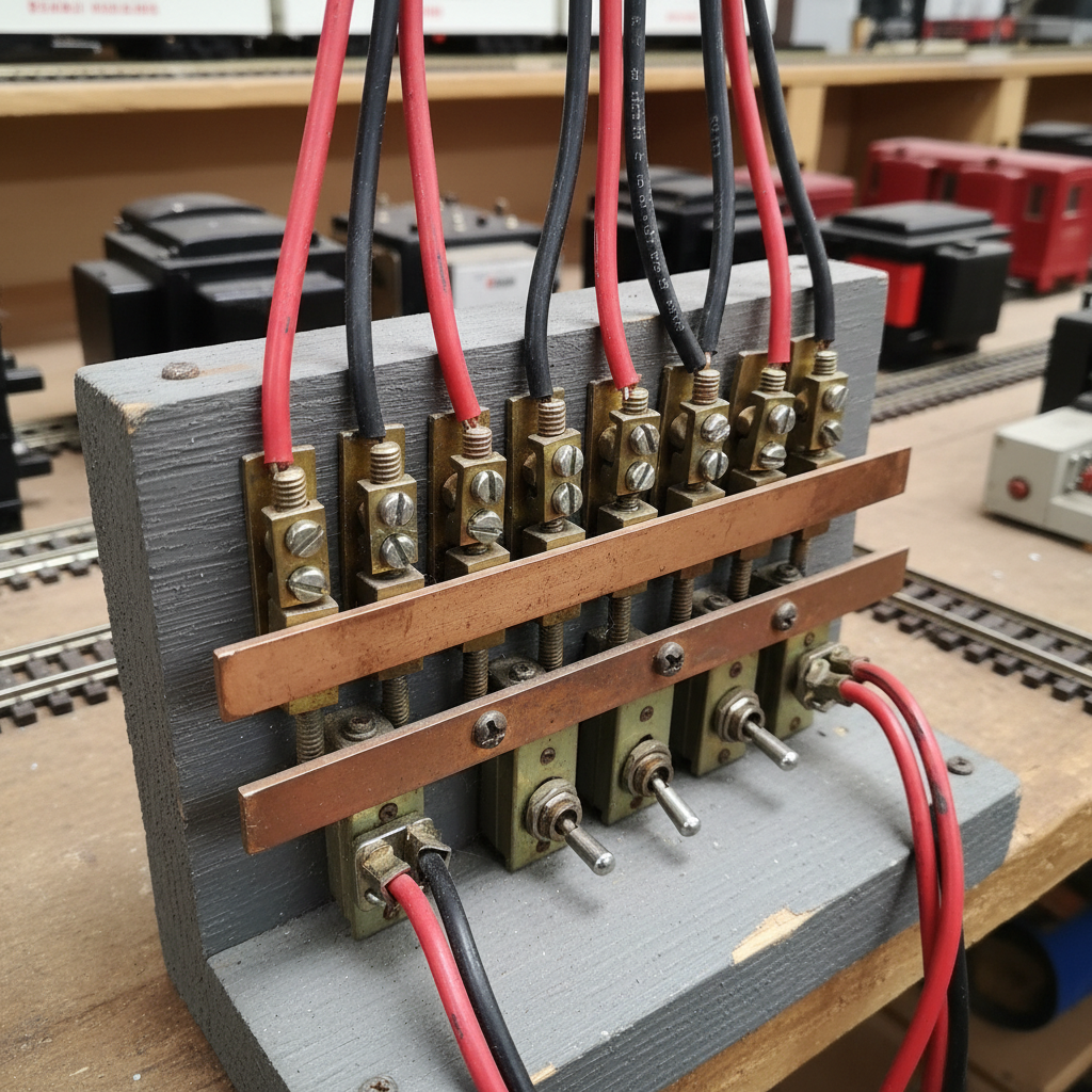 Switch Terminal For Track Powering