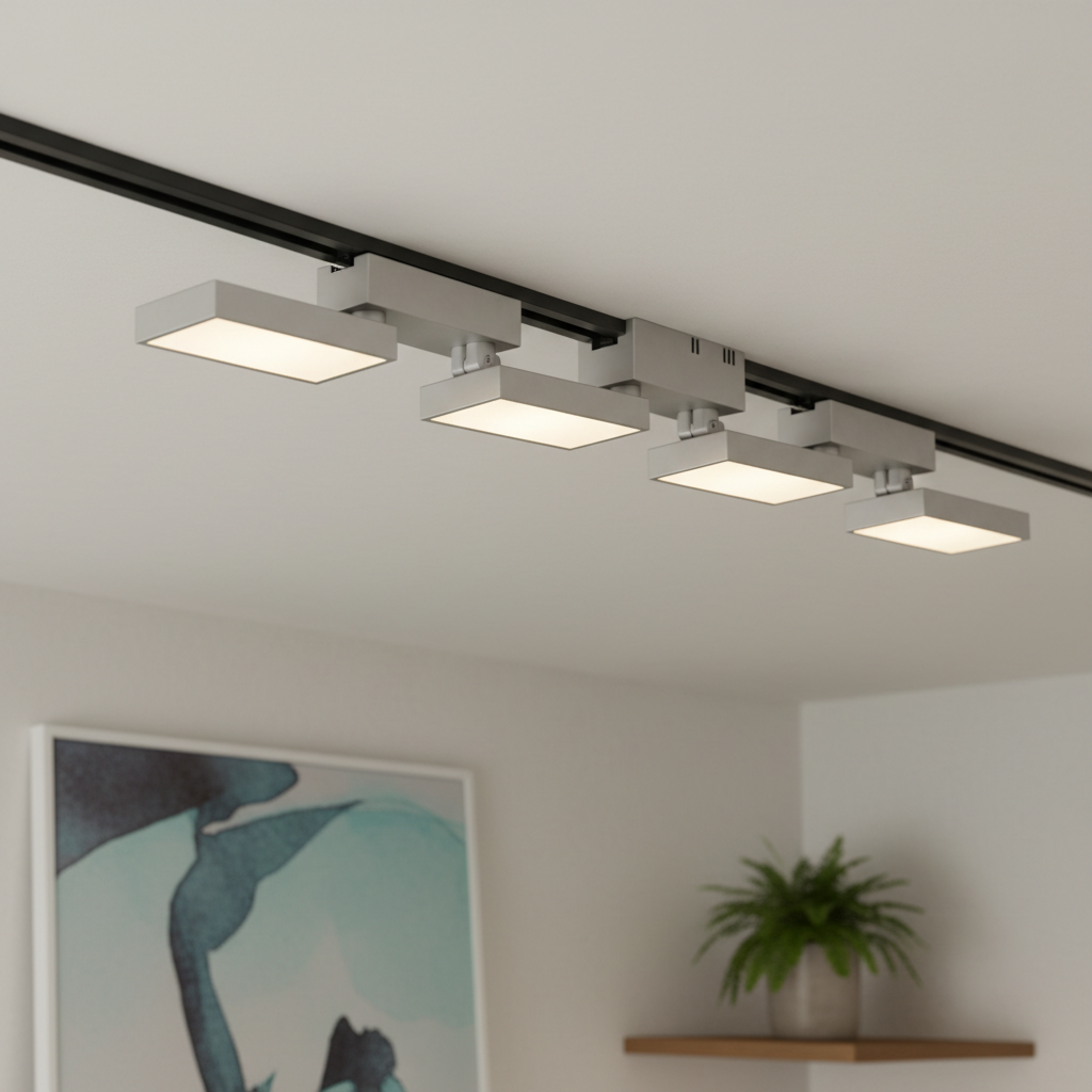Ceiling Light For Track Powering