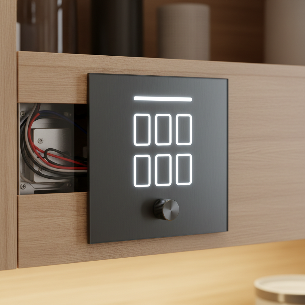 Switch Panel For Cabinet Lighting