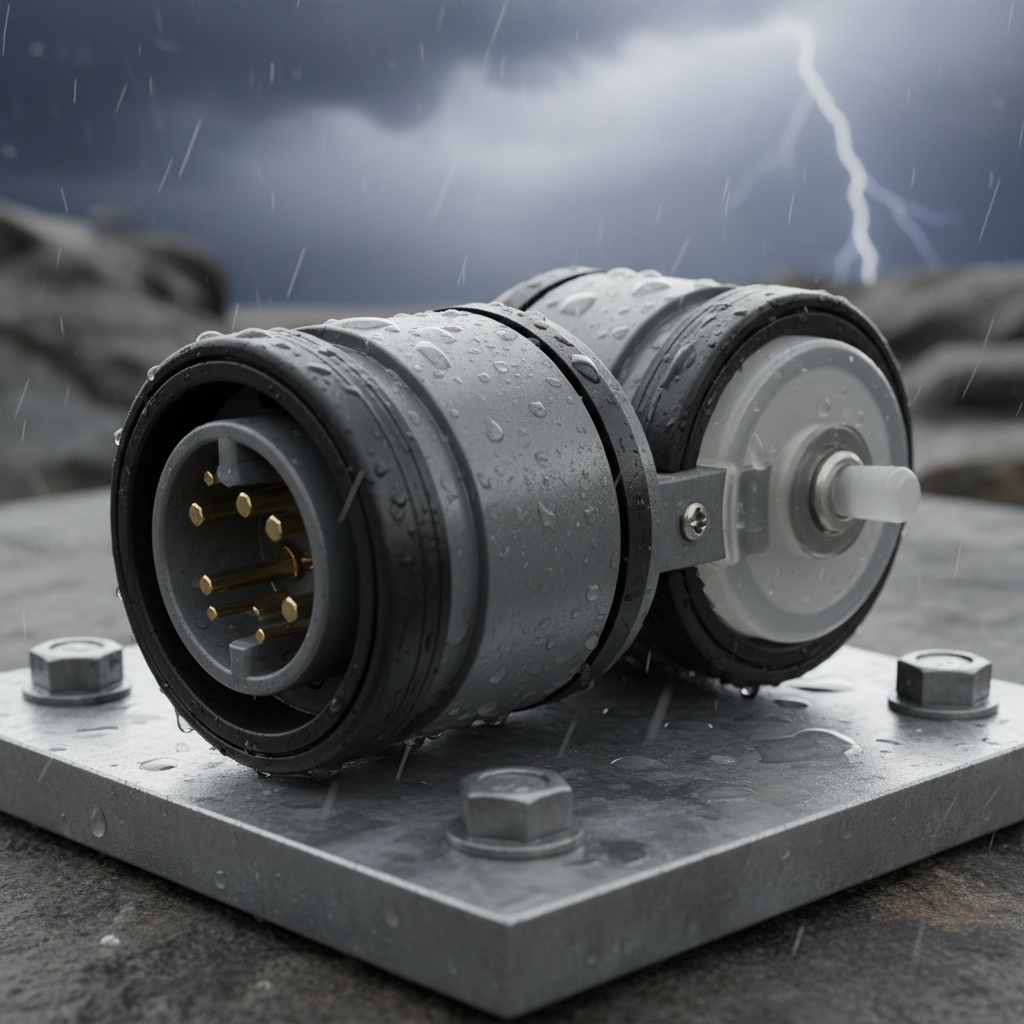 Switch Connector For Weatherproof Switching