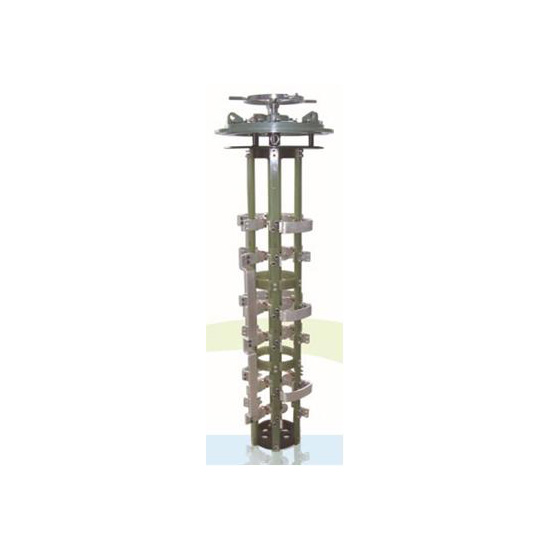 Vertical bell housing hand-wheel manual cage tap changer linear voltage regulation