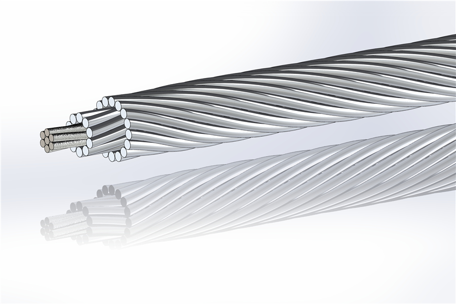 IEC 61089 AACSR Steel Core Aluminum Alloy Conductor