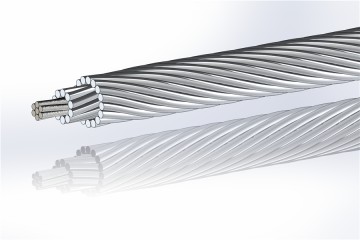 AACSR DIN 48206 Steel core aluminum alloy conductor BARE CONDUCTOR