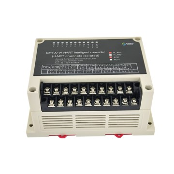8-channel HART to MODBUS RS485 protocol converter, Modbus-TCP gateway SM100-W Songmao