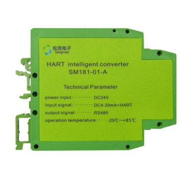 hart 轉 485，4-20mA 轉 485，hart 智慧型轉換器，SM181-01-A