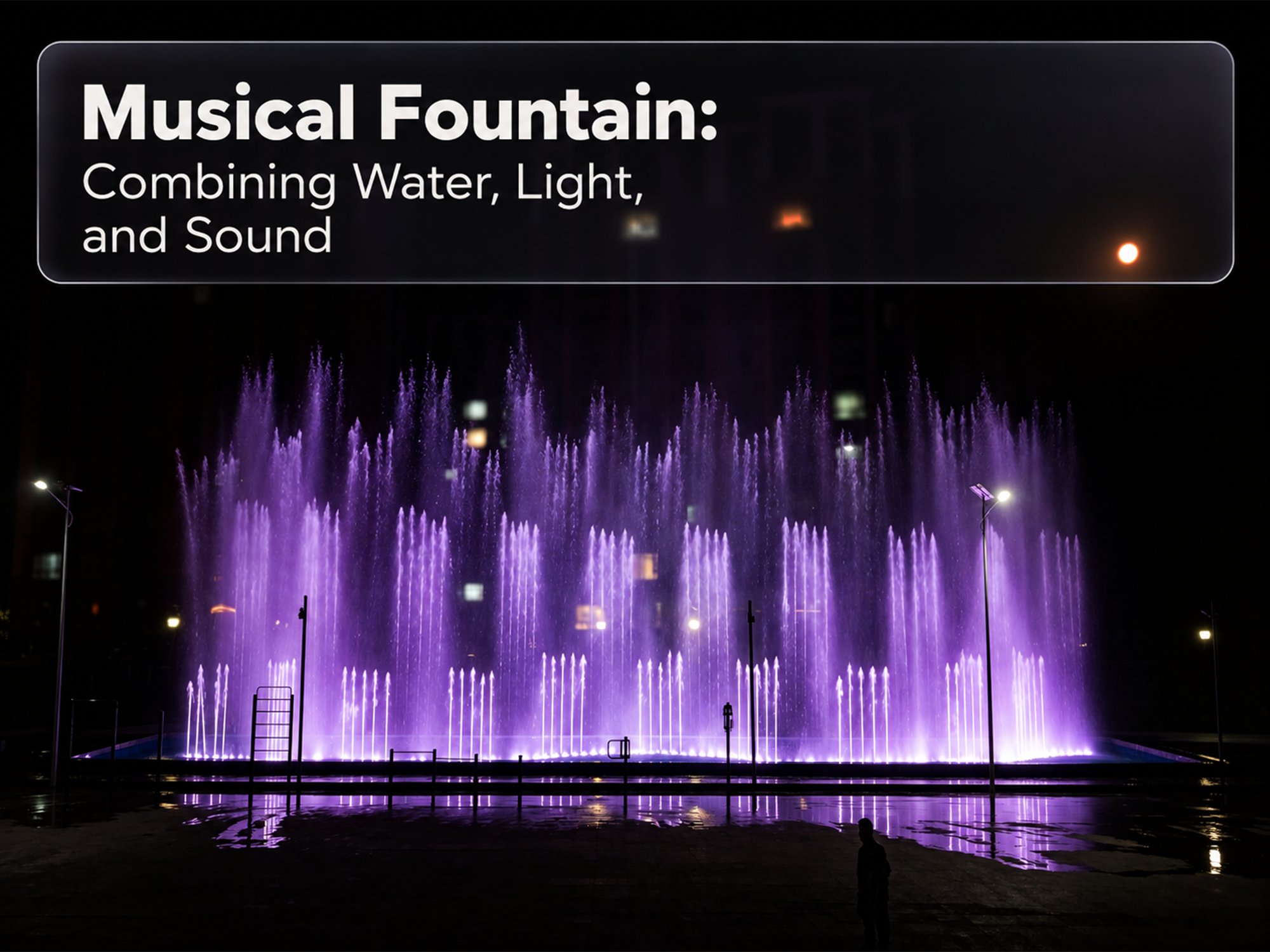 musical fountain