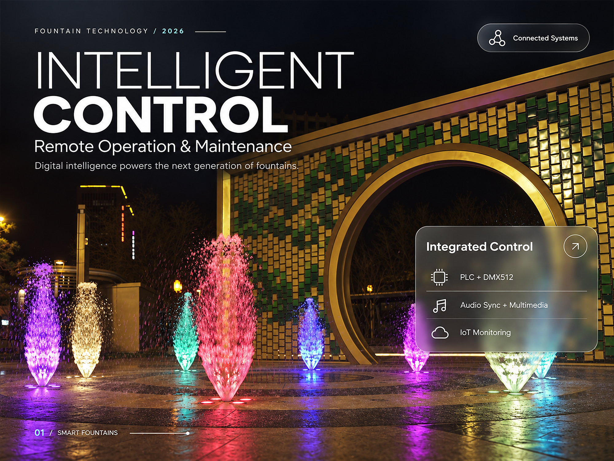 intelligent musical fountain