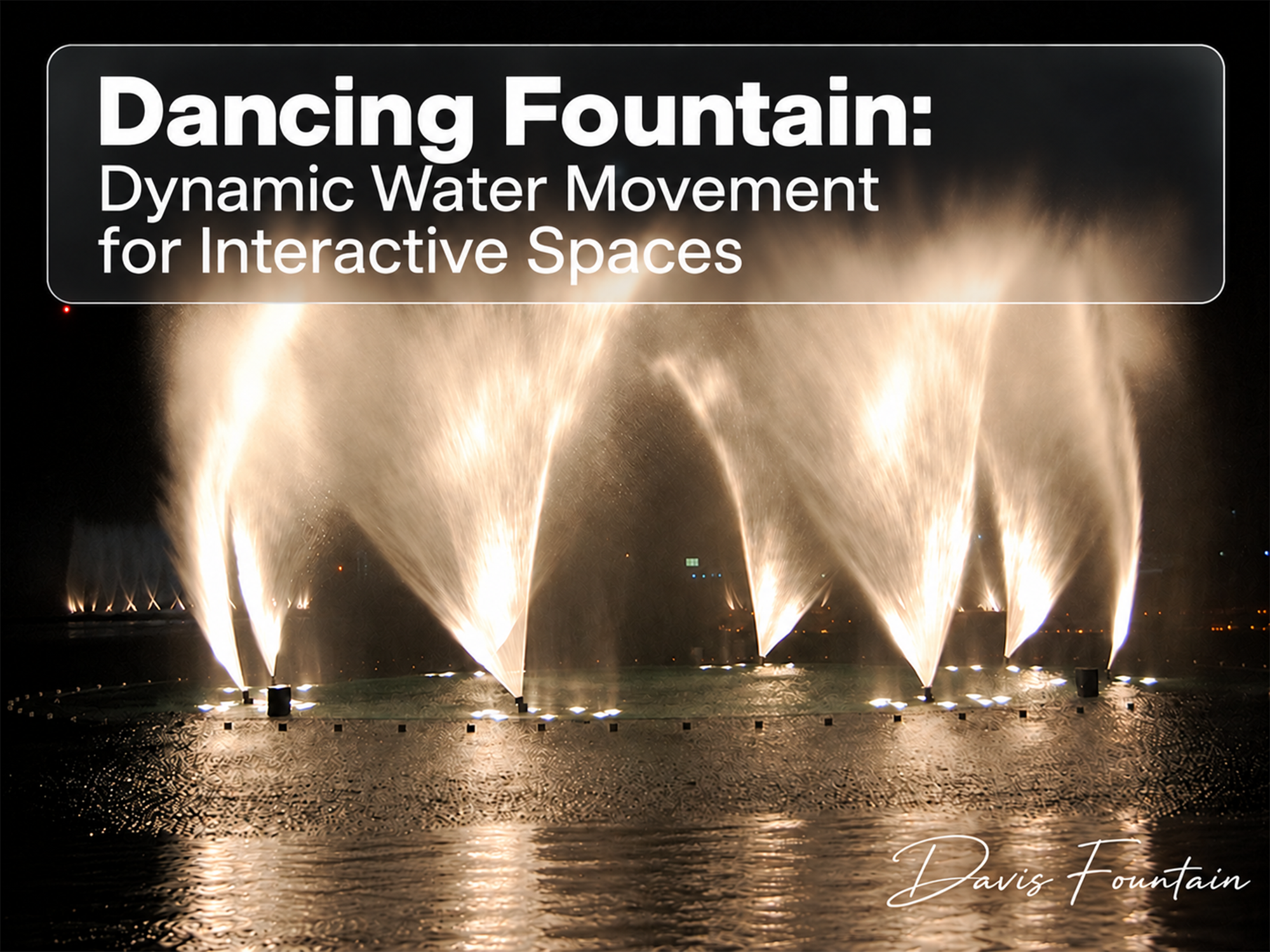 dancing fountain