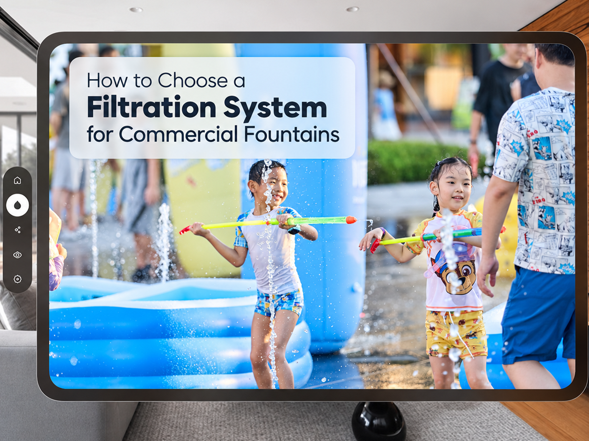 How to Choose a Filtration System for Commercial Fountains