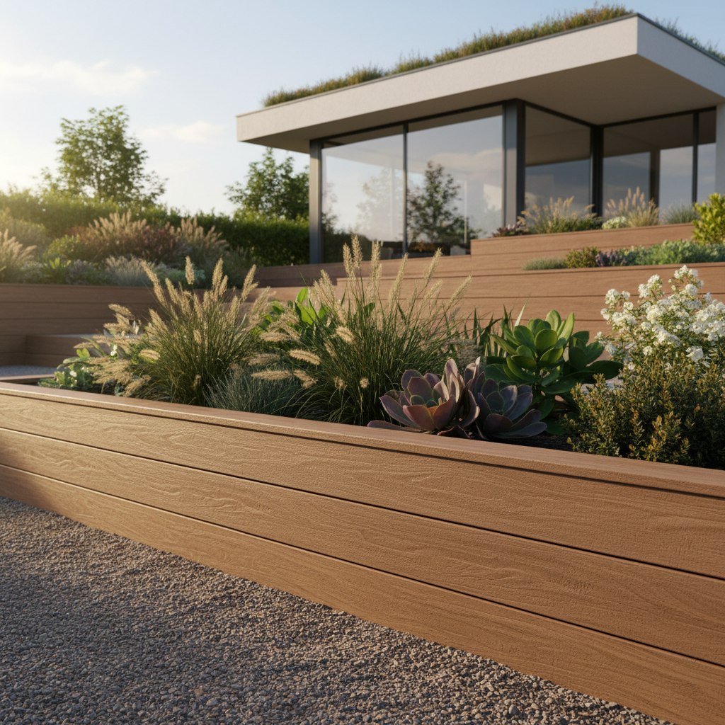 Wpc Board Panel For Landscape Architecture