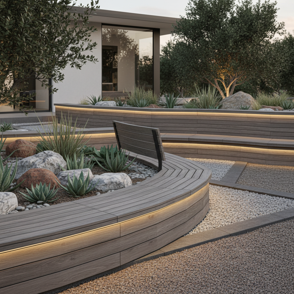 Wpc Panel For Landscape Architecture