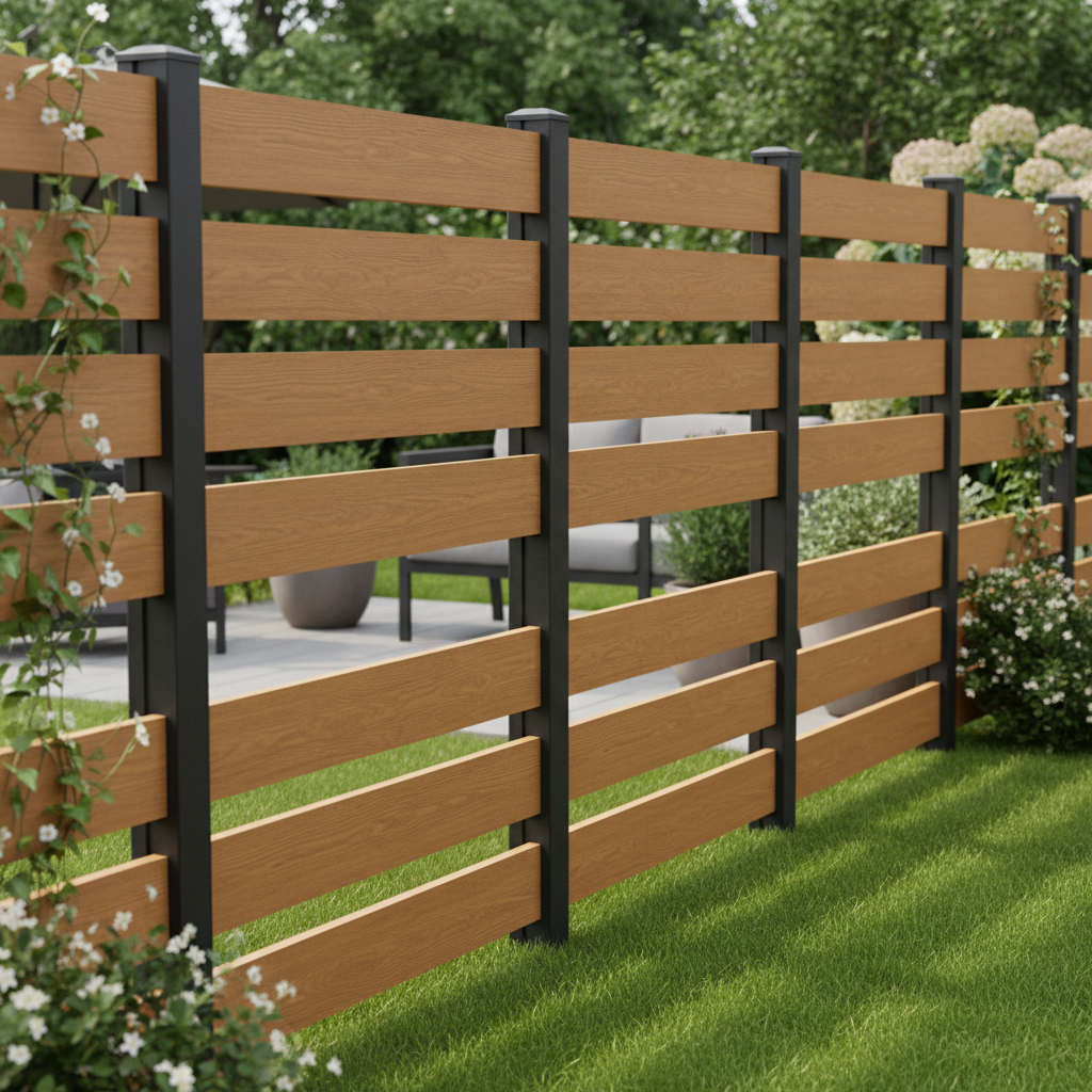 Wpc Panel Board For Garden Fencing & Privacy Screens