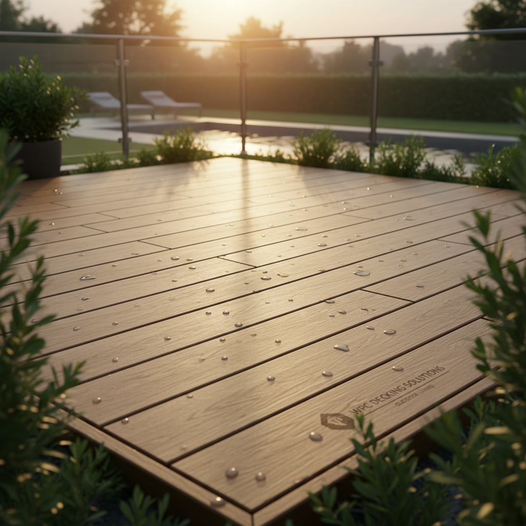 Wpc Decking Panel For Outdoor Decking & Flooring