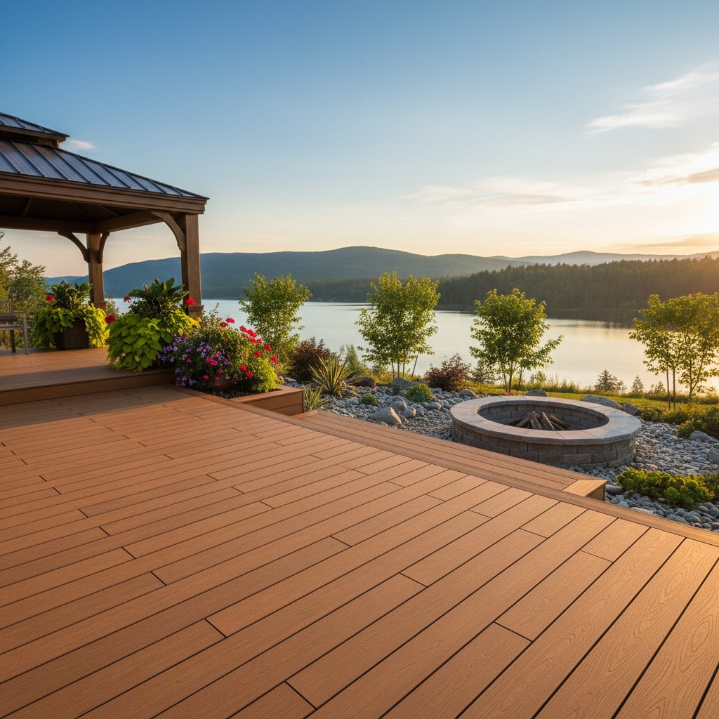 Wpc Outdoor Panel For Outdoor Decking & Flooring