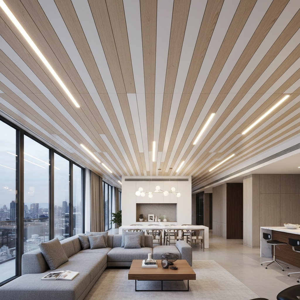 Wpc Pvc Panel For Ceiling Systems