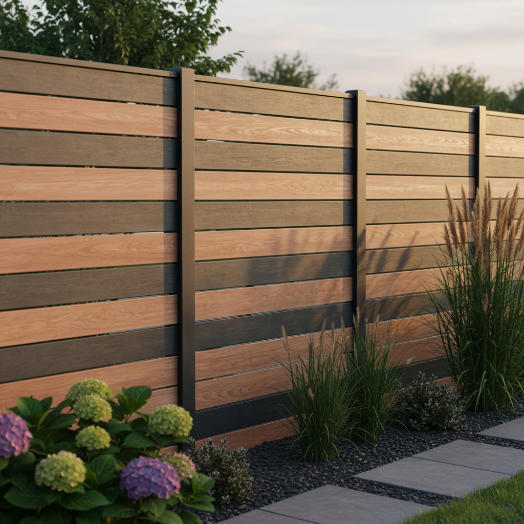 Wood Panel Wpc For Garden Fencing & Privacy Screens