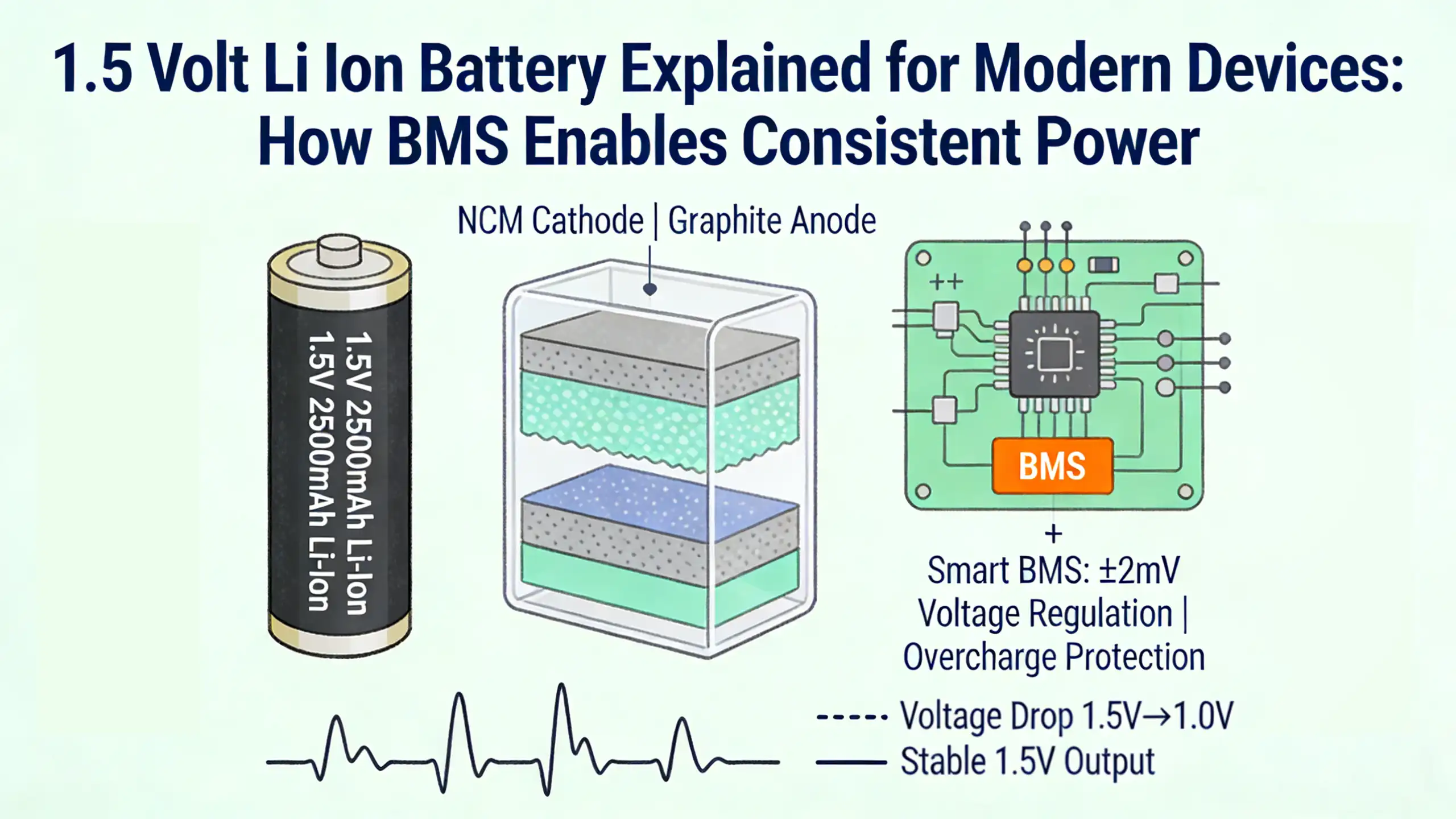 1.5 volt li ion battery