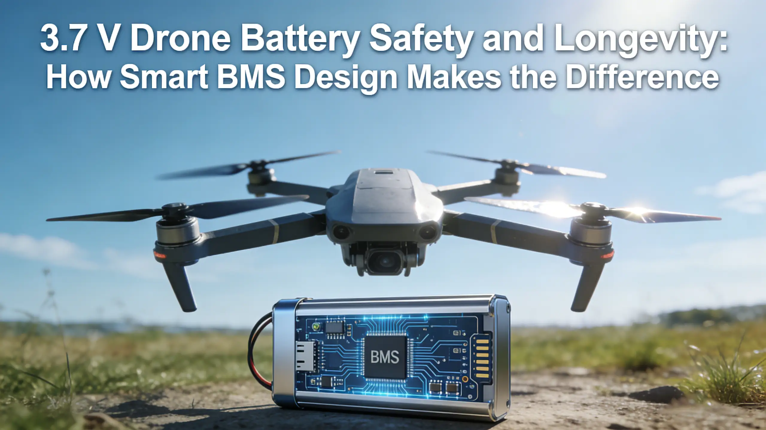 3.7 V Drone Battery Safety and Longevity: How Smart BMS Design Makes the Difference