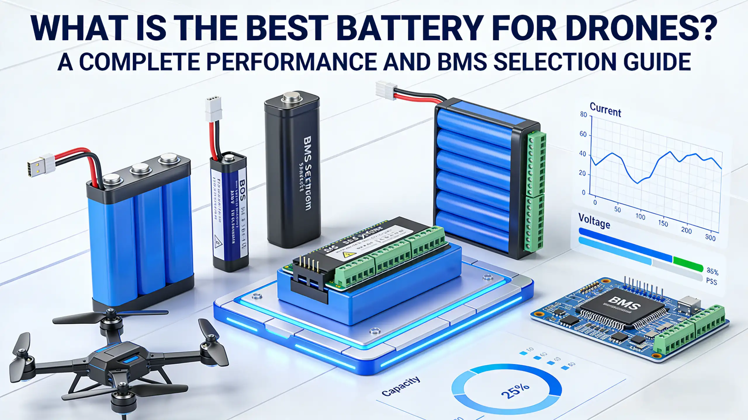 What Is the Best Battery for Drones? BMS Selection Guide