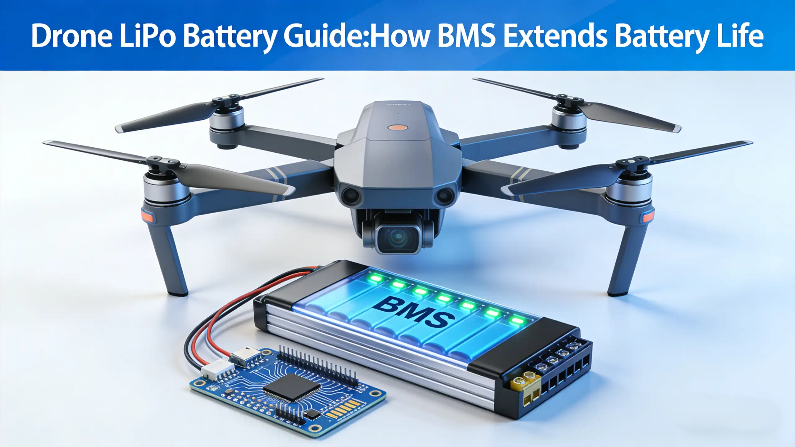 Drone LiPo Battery Guide:How BMS Extends Battery Life