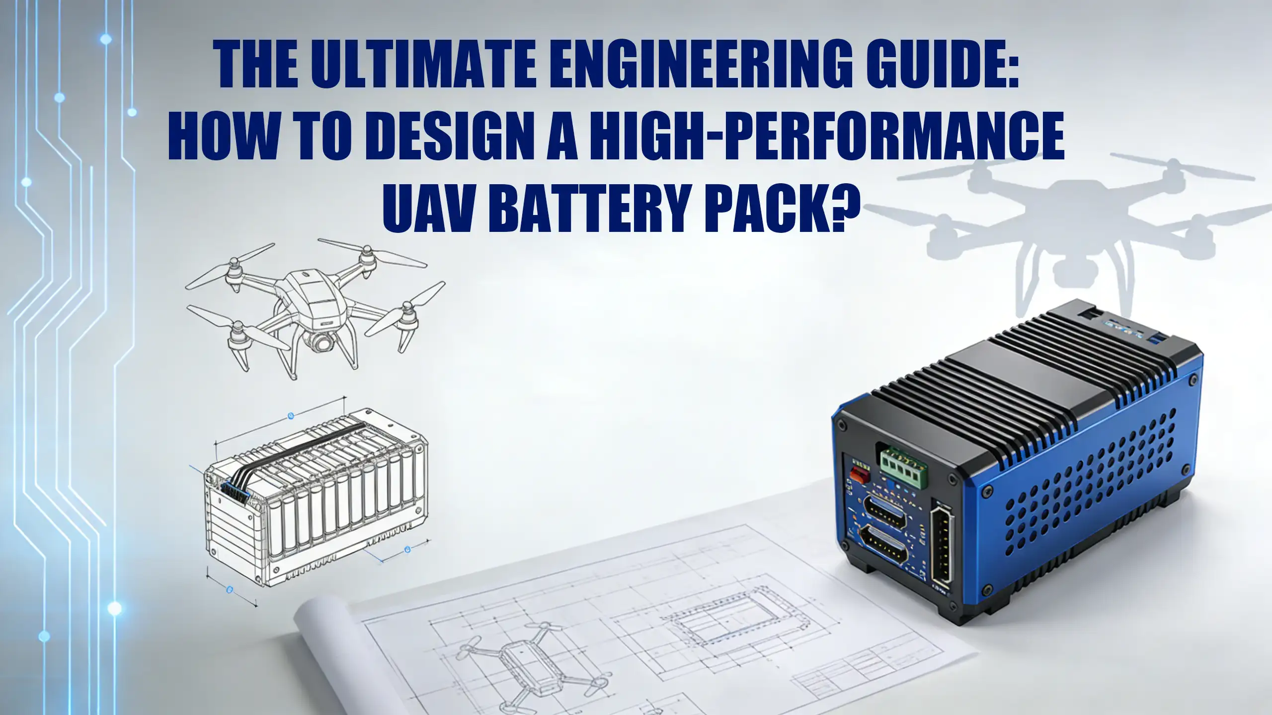 The Ultimate Engineering Guide: How to Design a High-Performance UAV Battery Pack?