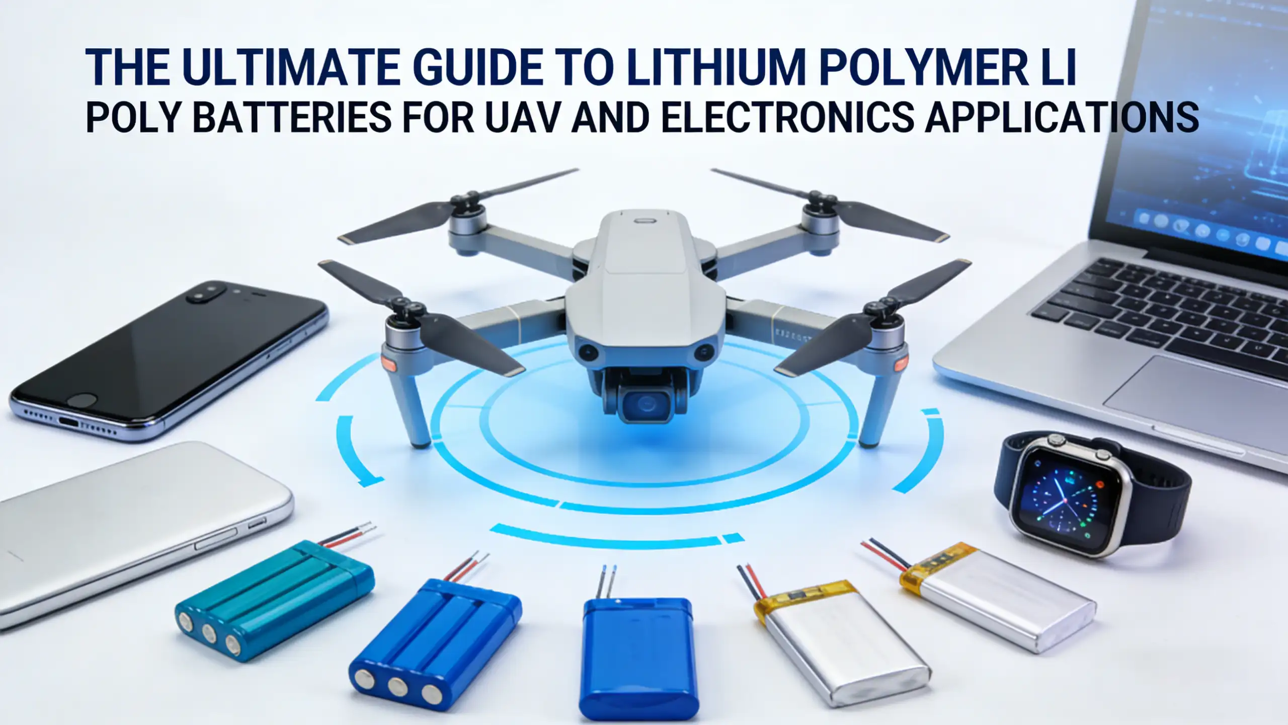 Den ultimata guiden till litiumpolymer-litiumpolybatterier för UAV- och elektronikapplikationer