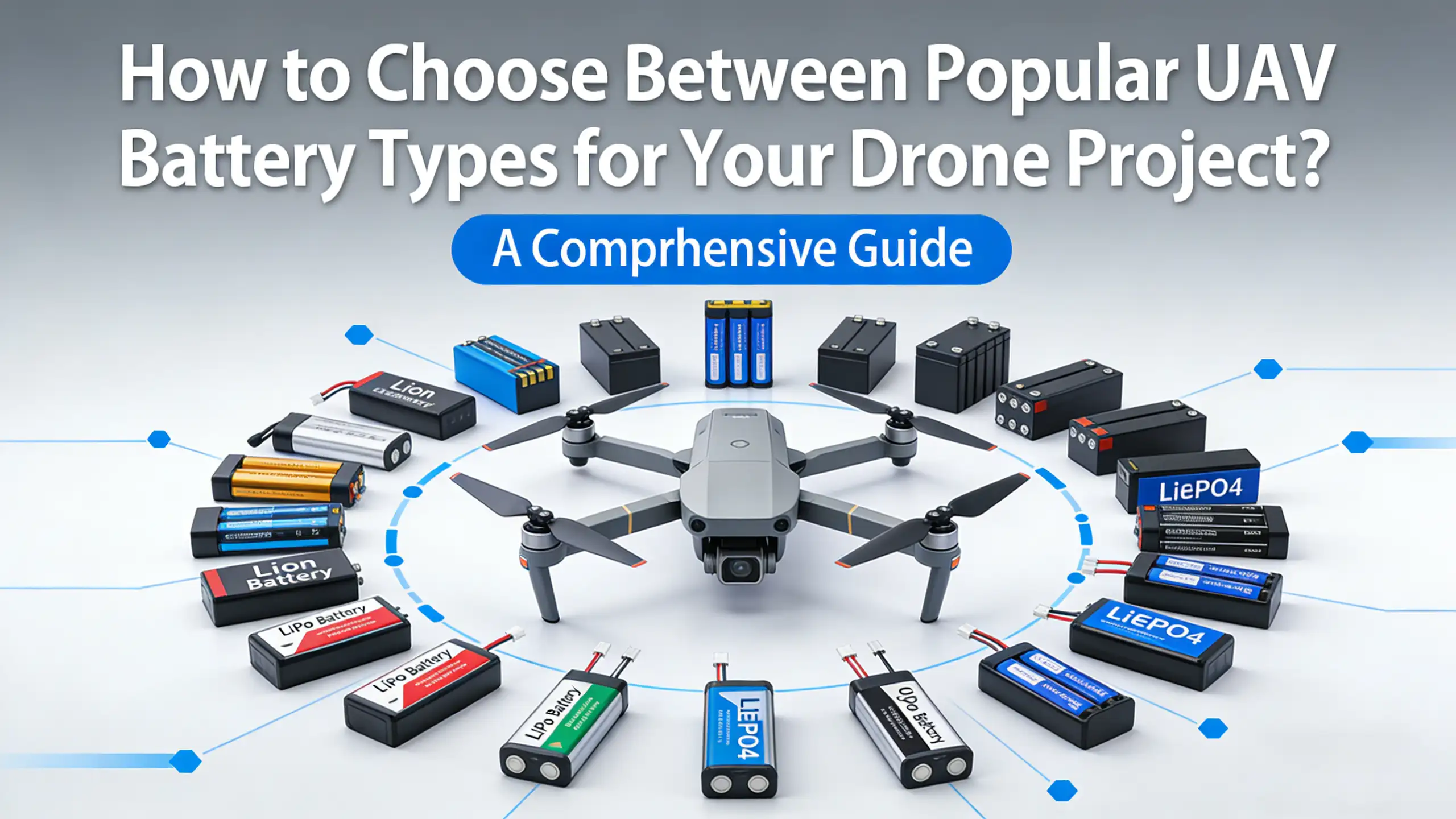 How to Choose Between Popular UAV Battery Types for Your Drone Project?